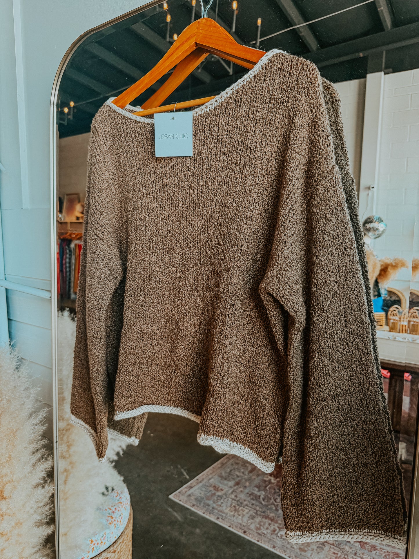 The Aspen Contrast Knit