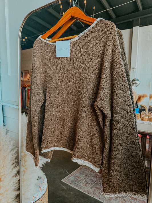 The Aspen Contrast Knit