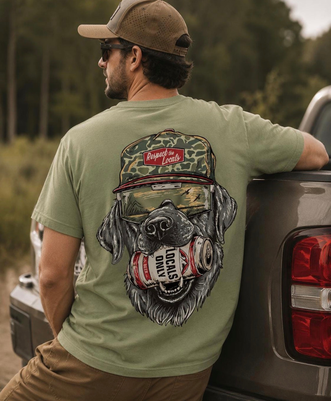 Respect The Locals Graphic T-Shirt