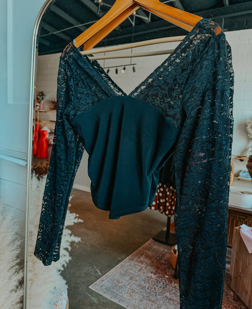 Midnight Lace Long Sleeve