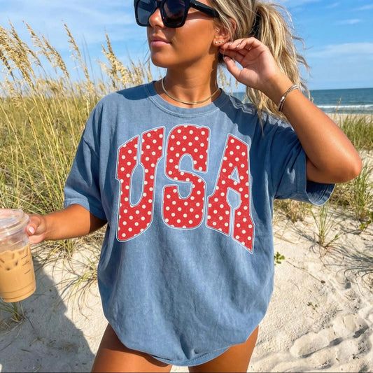 USA Polka Dot T-Shirt