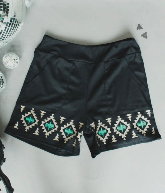 Midnight Tequila Shorts