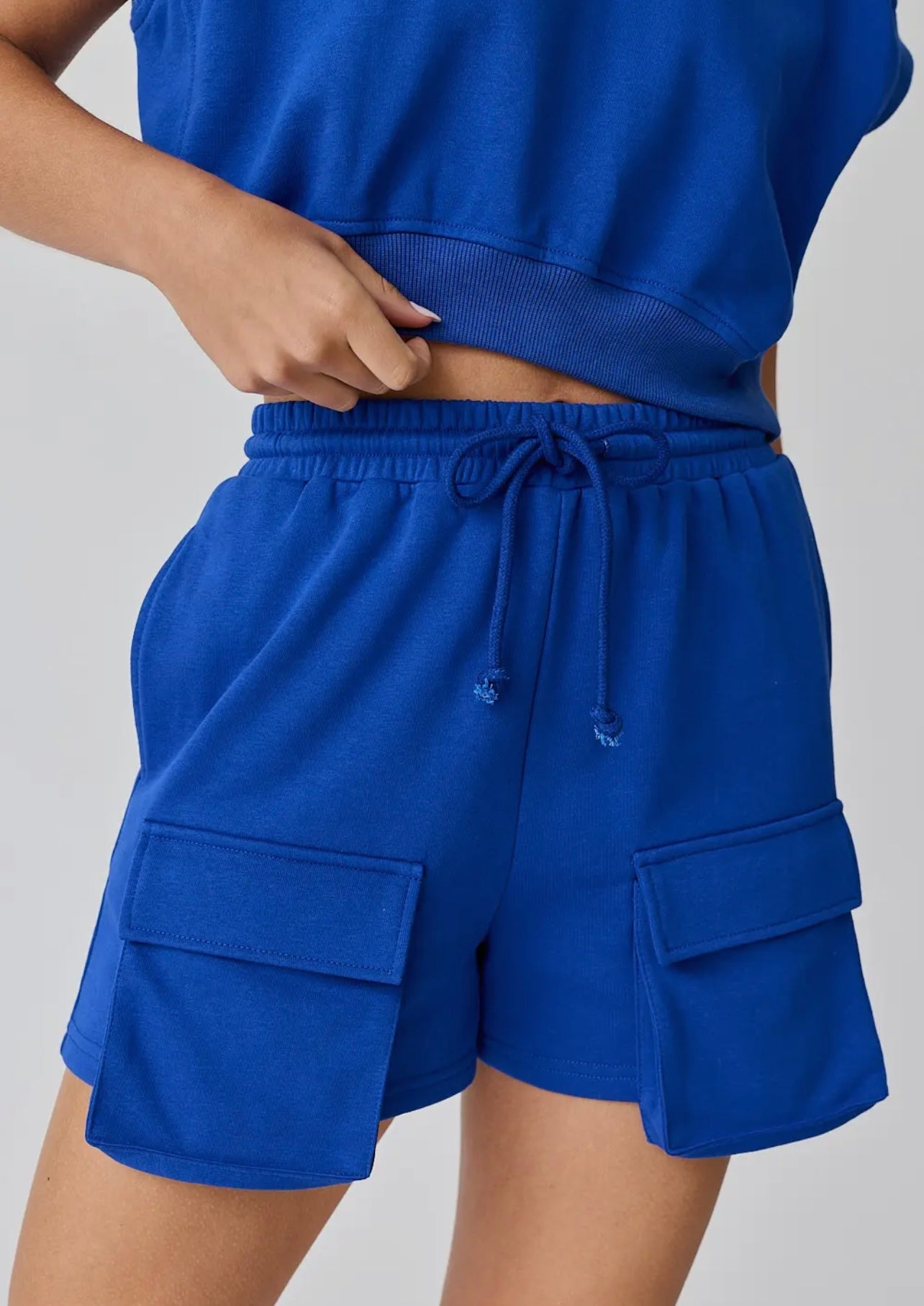 The Emmy Muscle Crop + Shorts Set