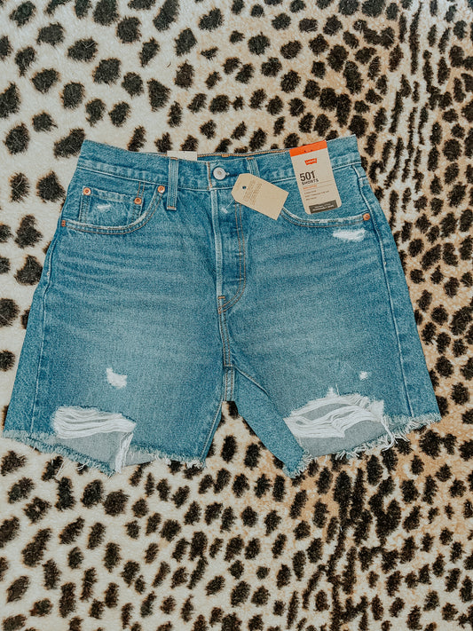 Levi Denim Shorts Size 27 Style 501