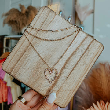 Heart Layered Necklace