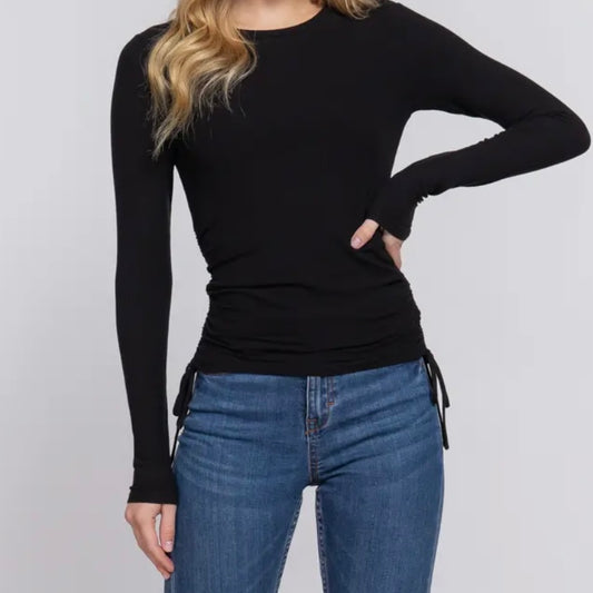 Long Sleeve Crew Neck Black