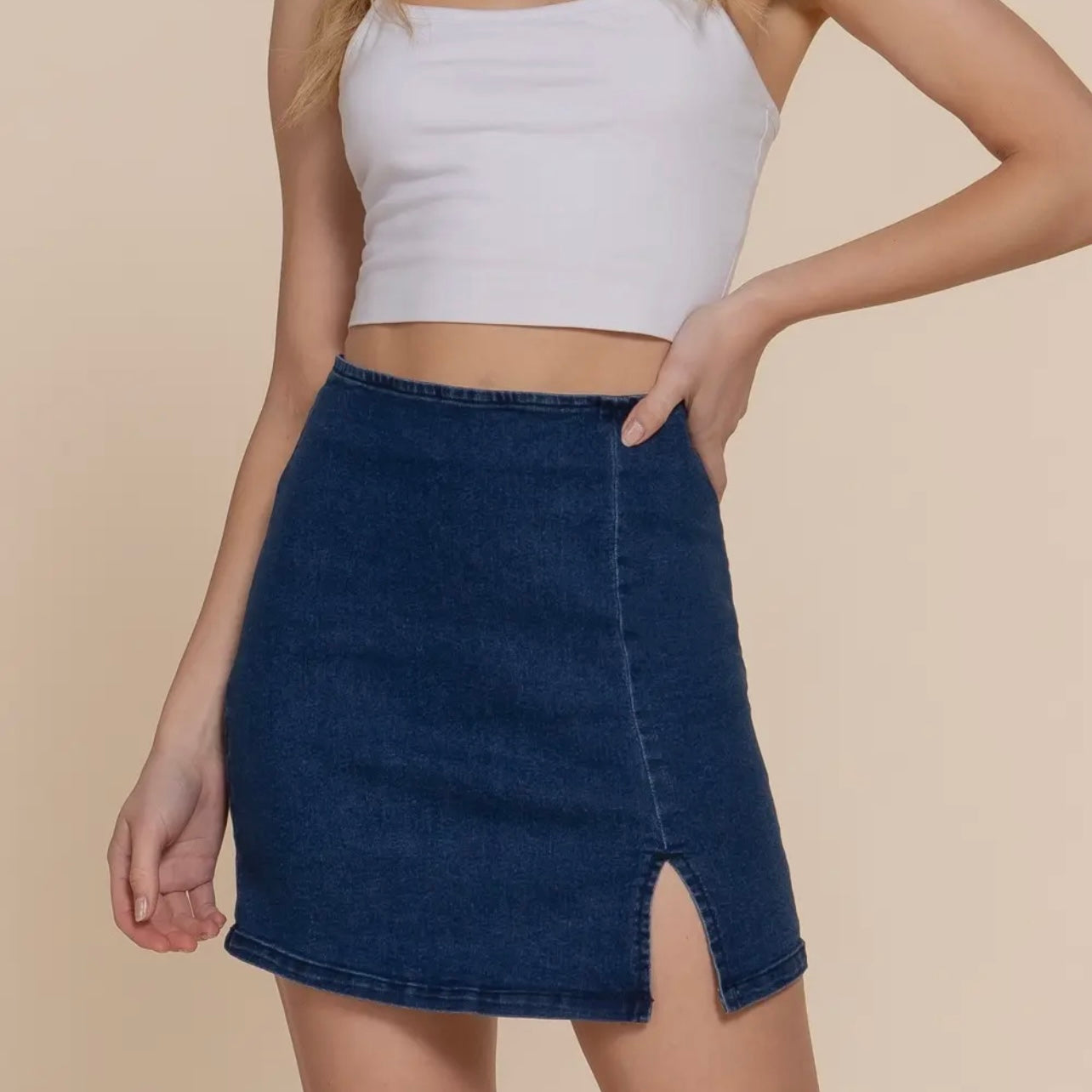 Denim Skirt