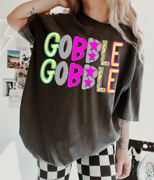 Gobble Gobble Graphic T-Shirt