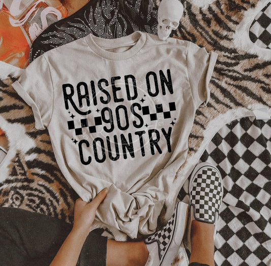 Raised on 90’s Country Graphic T-Shirt