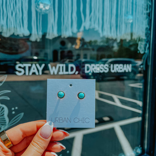 The Nicole Turquoise Earrings