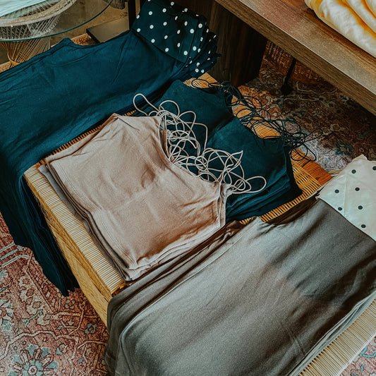 Polka Dot Printed Waist Yoga Pants