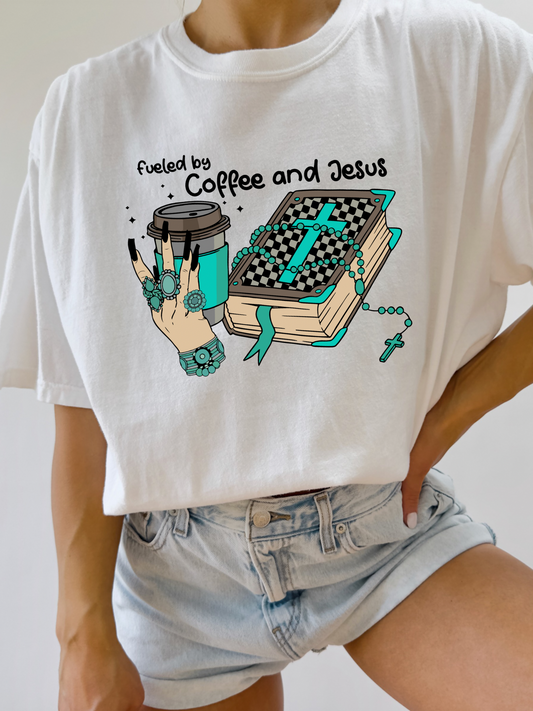 Coffee and Jesus Graphic T-Shirt