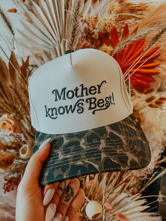Mother Knows Best Trucker Hat