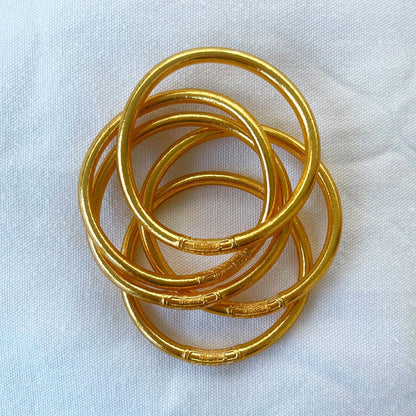 Gold Bangle Set