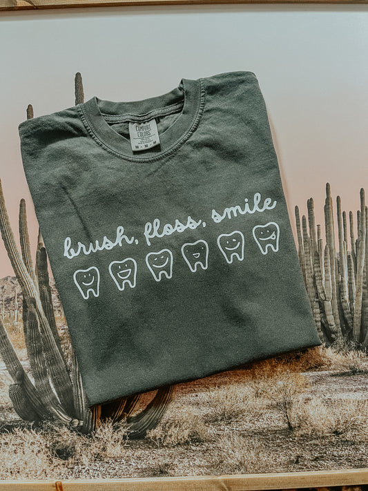 Brush, Floss, Smile T-Shirt