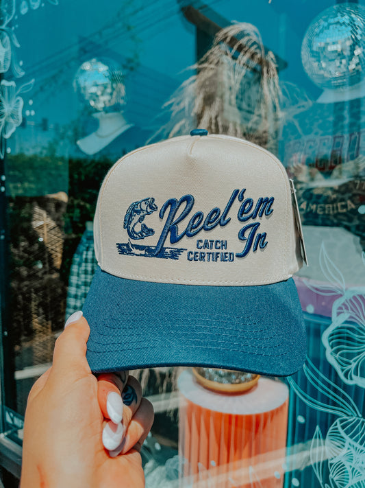 REEL EM’ Catch Certified Trucker Hat
