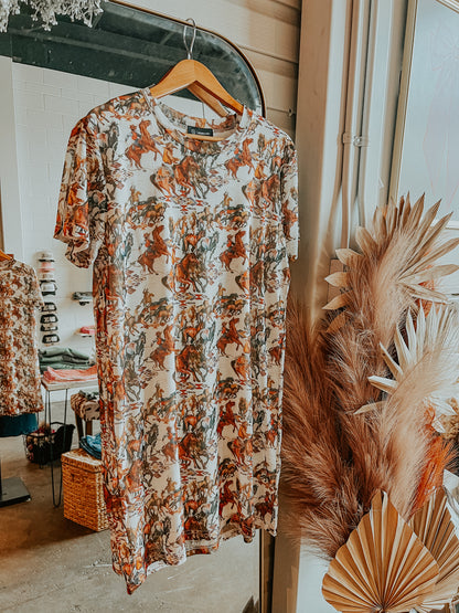 Buckaroo Short Sleeve Dress