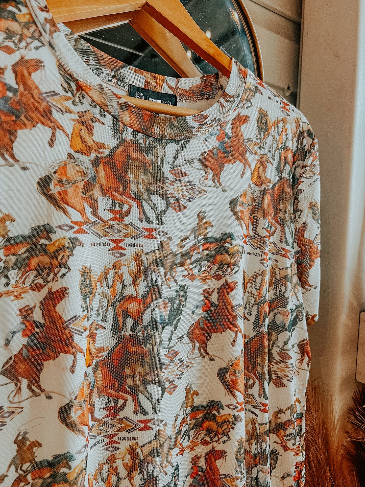 Buckaroo Short Sleeve Dress