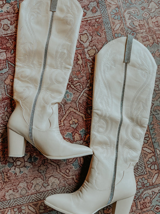 The Kate Rhinestone Boots