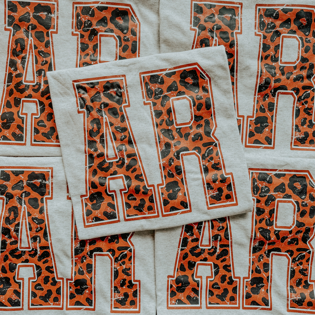 AR Leopard Block T-Shirt