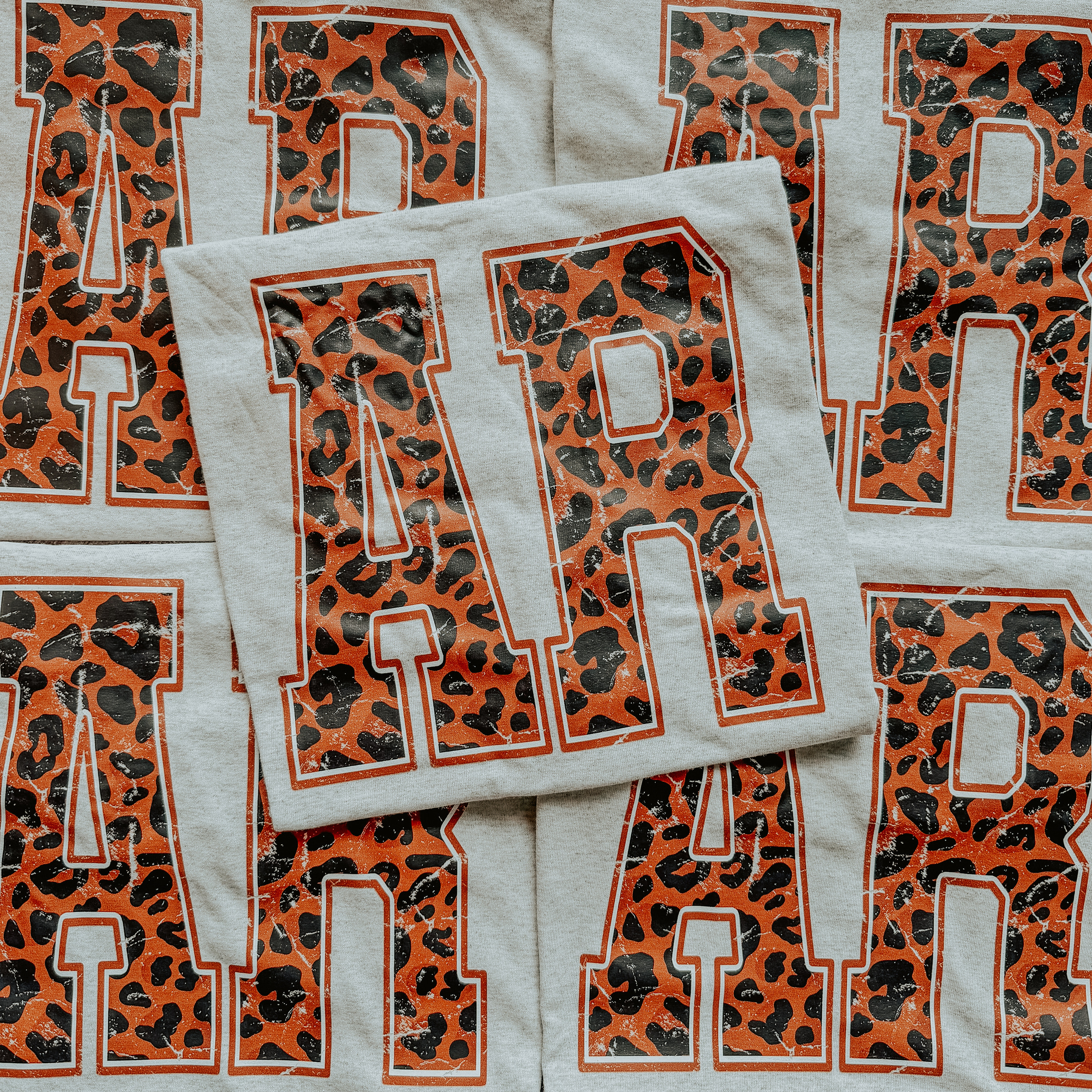 AR Leopard Block T-Shirt